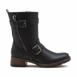 G.H. Bass & Co. Marcie Moto Boots